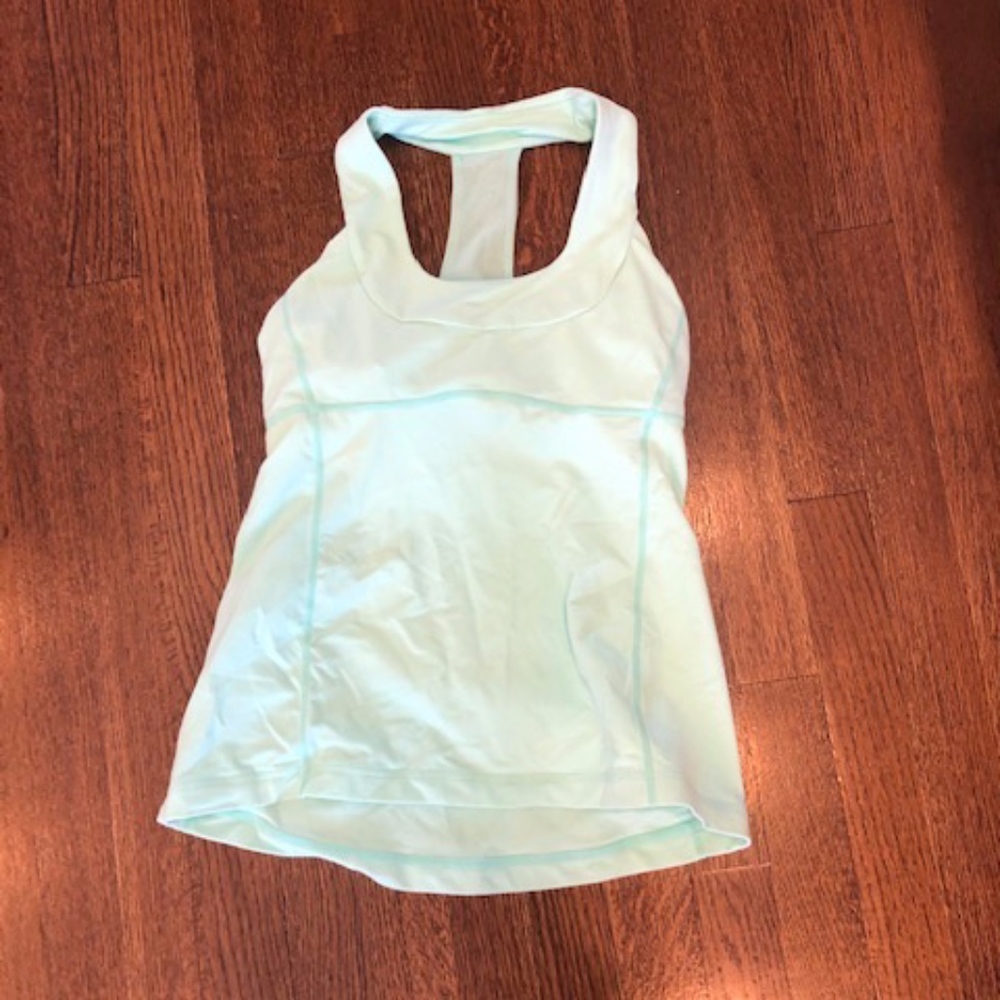 Lululemon Mint Scoop Neck Racerback Tank 4 top